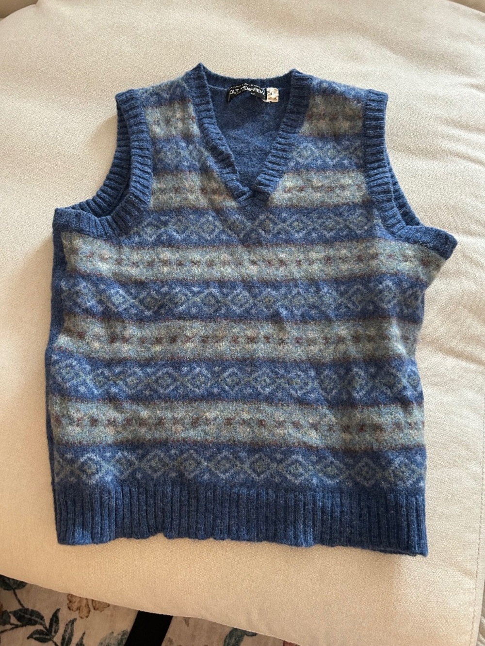 Vintage sweater vest
